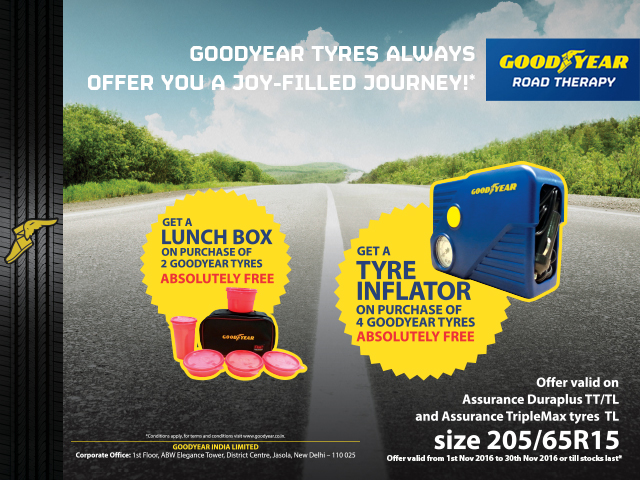 Goodyear clearance tyre inflator